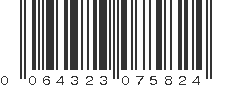 UPC 064323075824