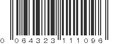 UPC 064323111096