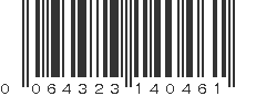 UPC 064323140461