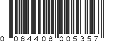 UPC 064408005357