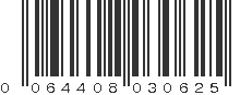 UPC 064408030625