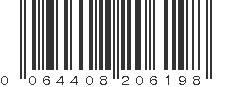 UPC 064408206198