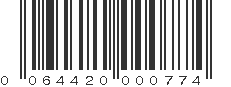 UPC 064420000774