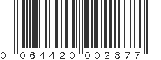 UPC 064420002877