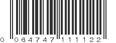 UPC 064747111122