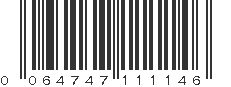 UPC 064747111146