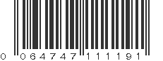 UPC 064747111191