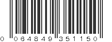 UPC 064849351150