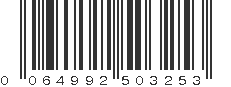 UPC 064992503253