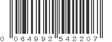 UPC 064992542207