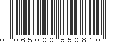 UPC 065030850810