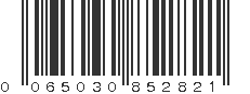 UPC 065030852821