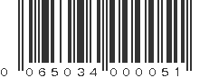 UPC 065034000051