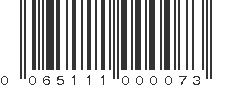 UPC 065111000073