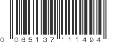 UPC 065137111494