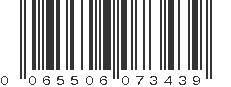 UPC 065506073439