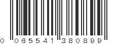 UPC 065541380899