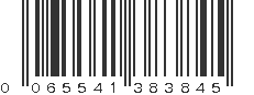 UPC 065541383845