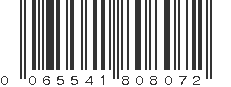 UPC 065541808072