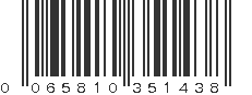 UPC 065810351438