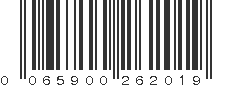 UPC 065900262019