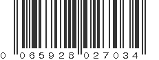 UPC 065928027034