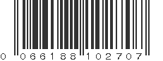 UPC 066188102707