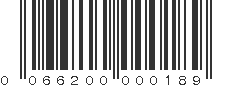 UPC 066200000189