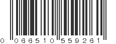 UPC 066510559261