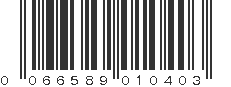 UPC 066589010403