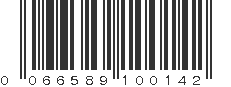 UPC 066589100142