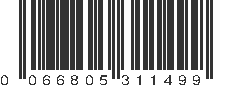 UPC 066805311499