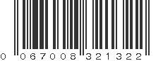 UPC 067008321322