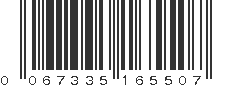 UPC 067335165507