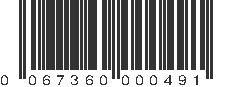 UPC 067360000491