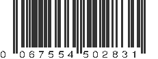 UPC 067554502831