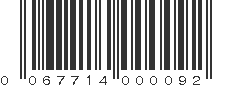 UPC 067714000092