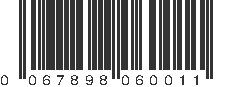 UPC 067898060011