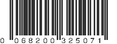 UPC 068200325071