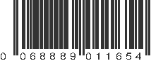 UPC 068889011654