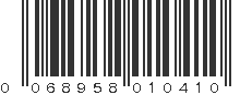 UPC 068958010410