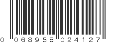 UPC 068958024127