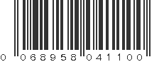 UPC 068958041100