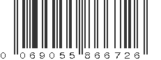 UPC 069055866726