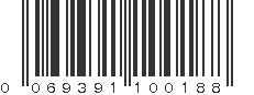 UPC 069391100188