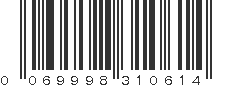 UPC 069998310614