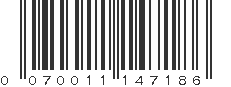 UPC 070011147186