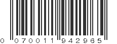 UPC 070011942965