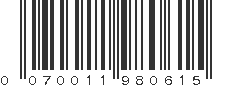 UPC 070011980615