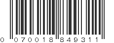 UPC 070018849311